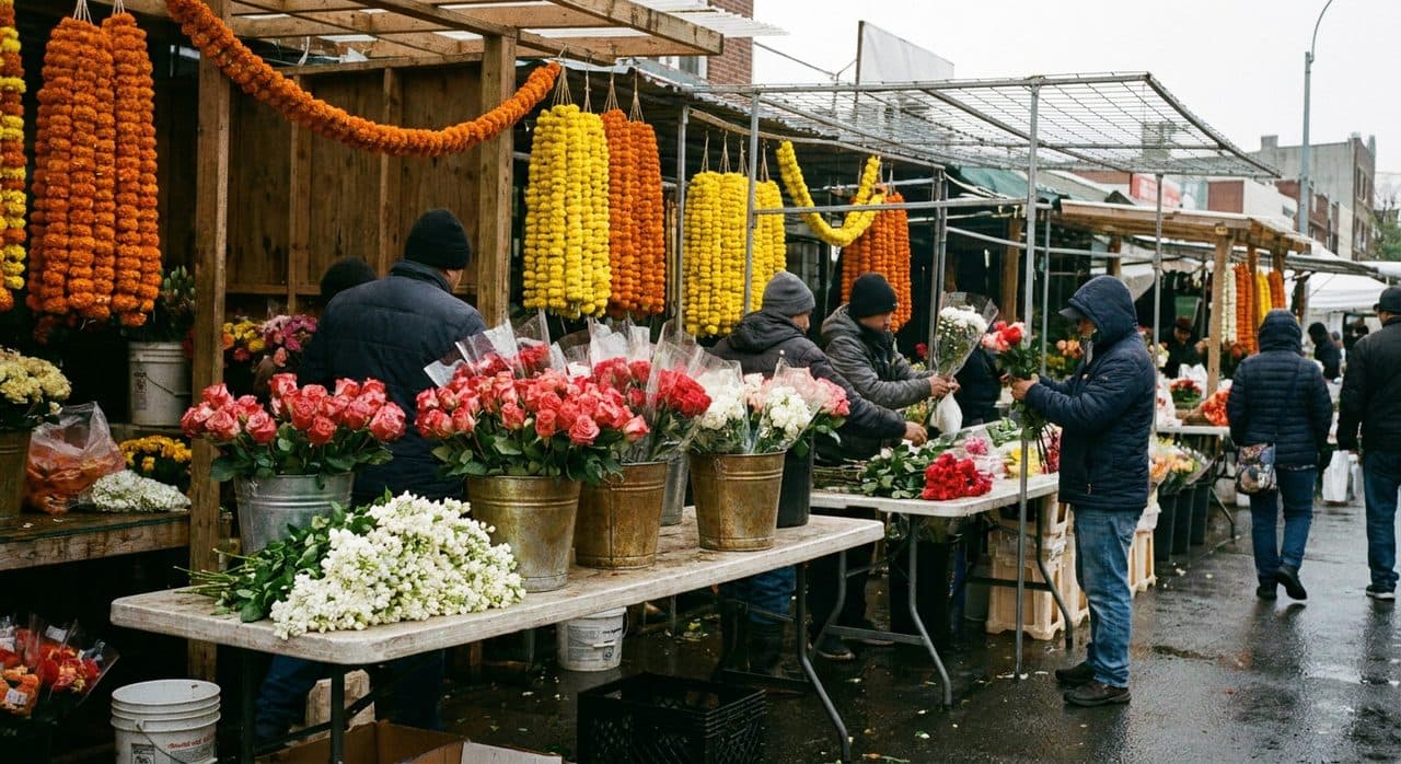 The Jackson Heights Sunday Walk Nobody Posts: Flower District to Bakery Row — cover