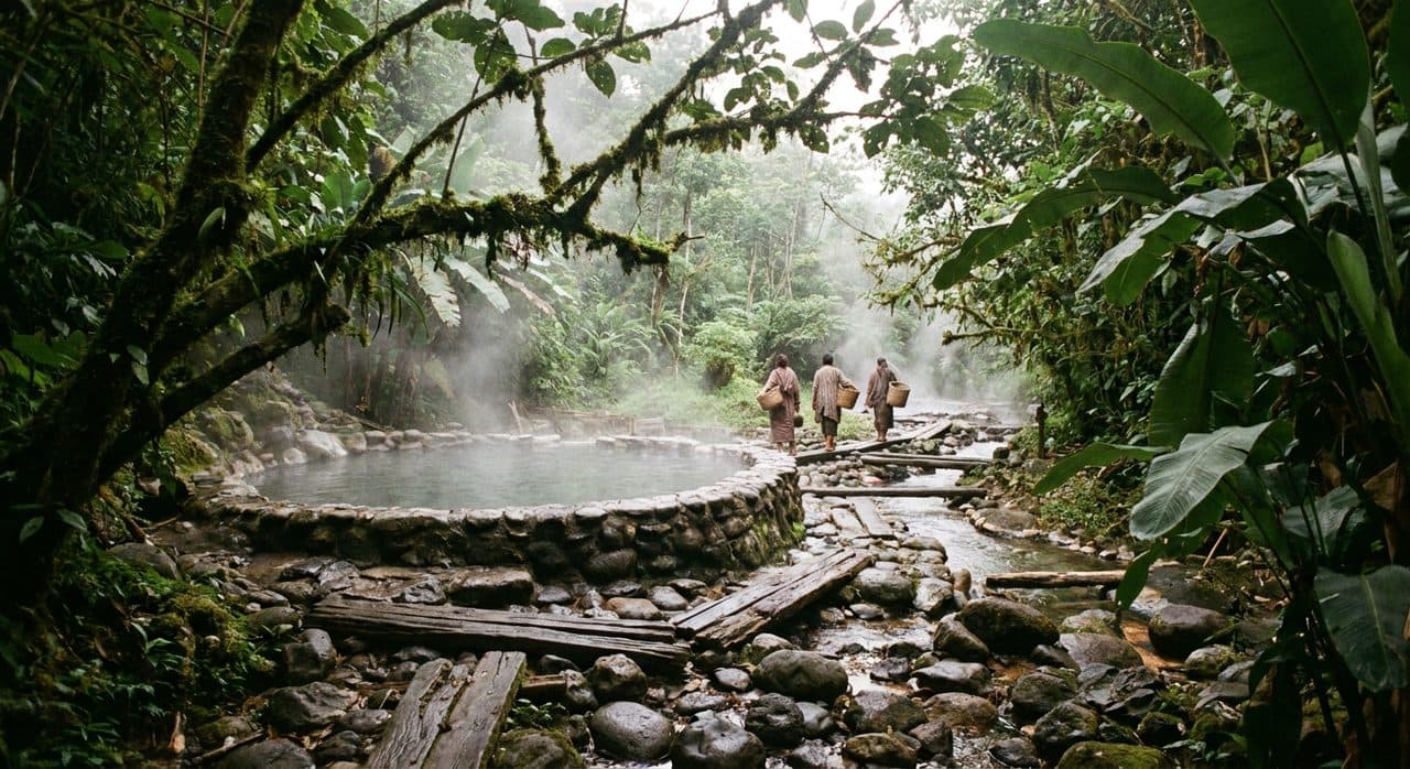 The Sembawang Hot Spring Where Locals Still Boil Eggs on Sunday Morning — atmosphere