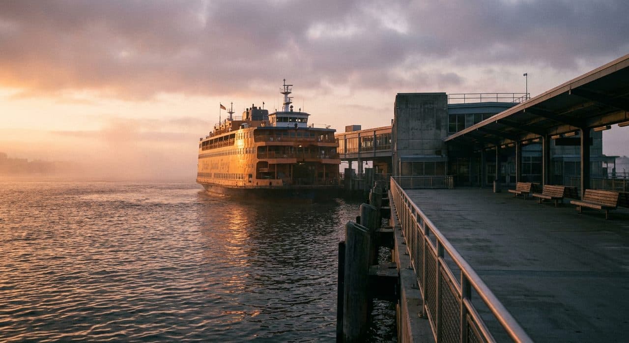 The Staten Island Ferry Art Walk That Rotates Every Six Weeks — atmosphere