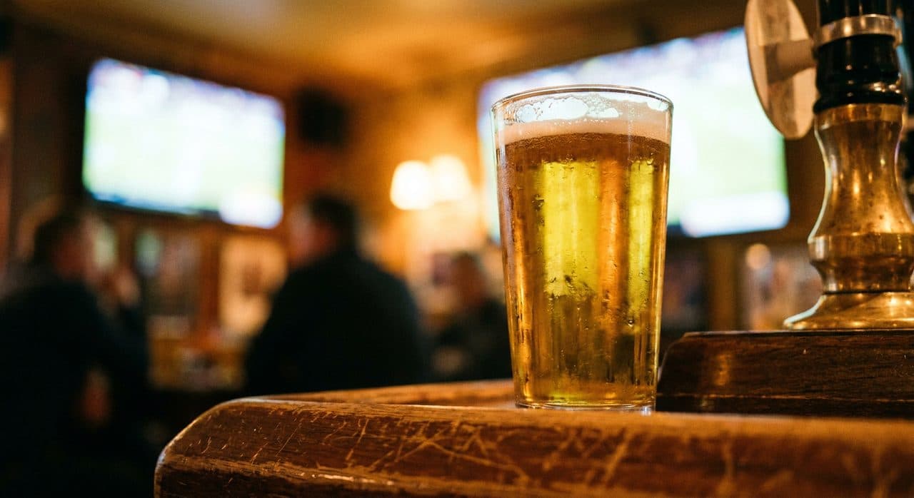 The Woodside Bar Running WNBA and World Cup on the Same Screen Without a Fight — interior detail