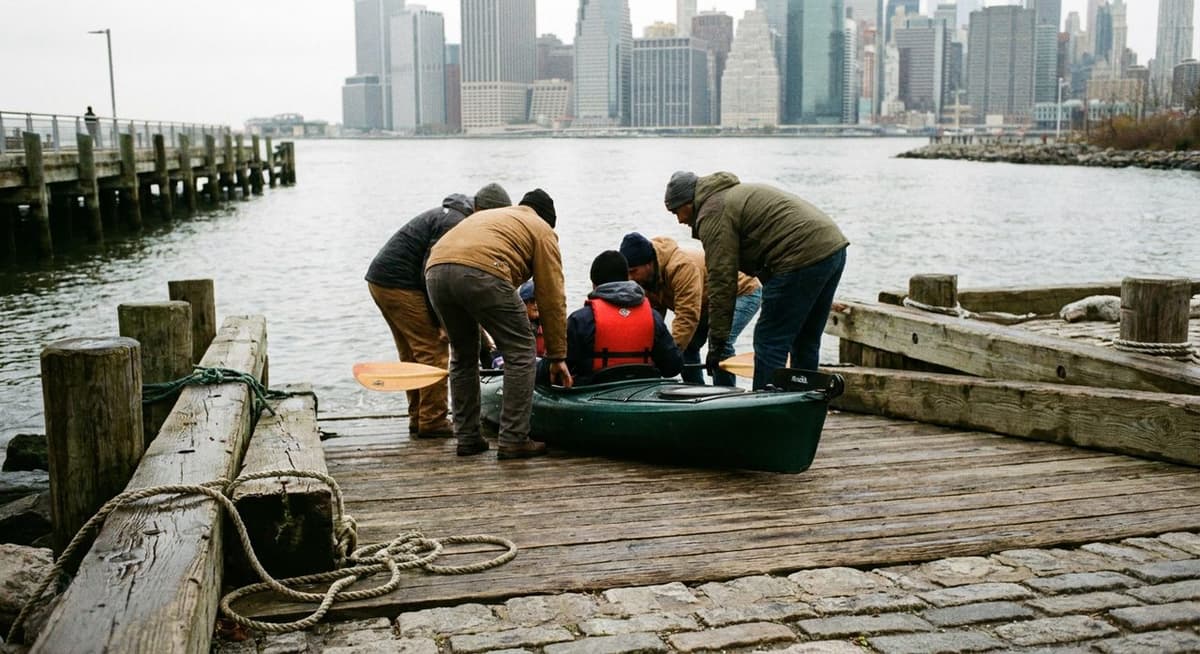 Brooklyn Urban Kayaking: How to Get on the Water for Under $30 This Summer — detail