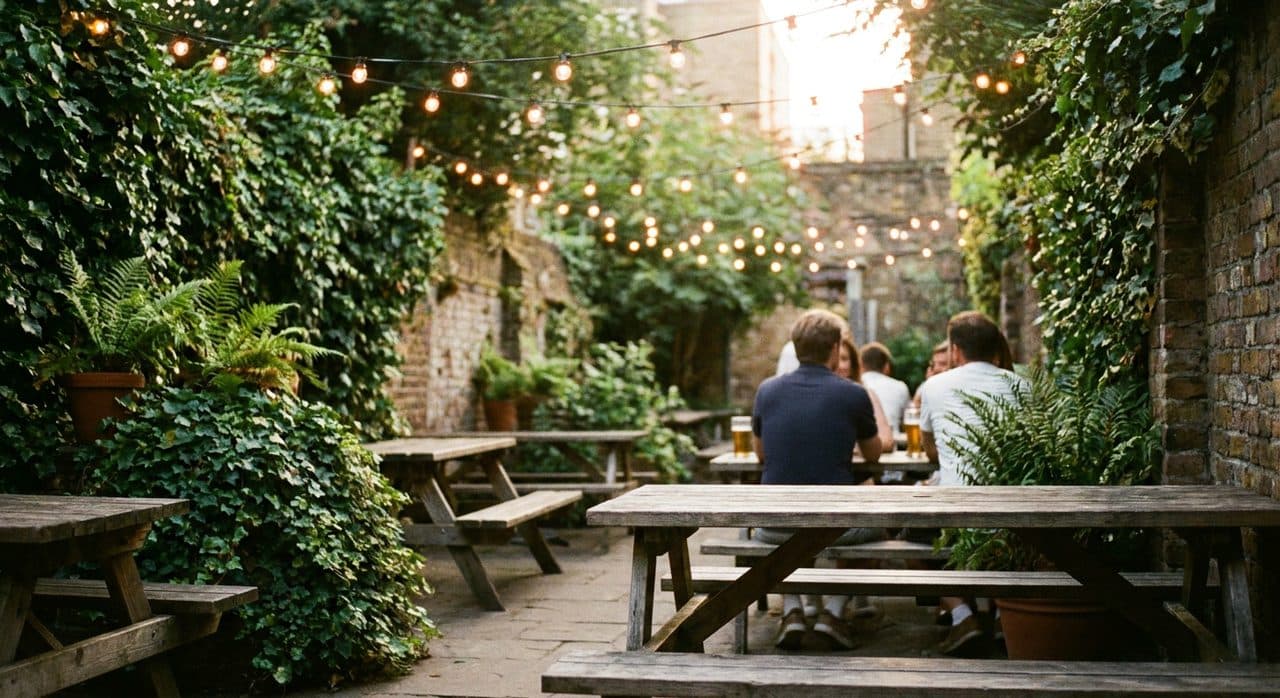 London's Secret Pub Gardens Hidden Behind Victorian Terraces — A Summer Guide — cover
