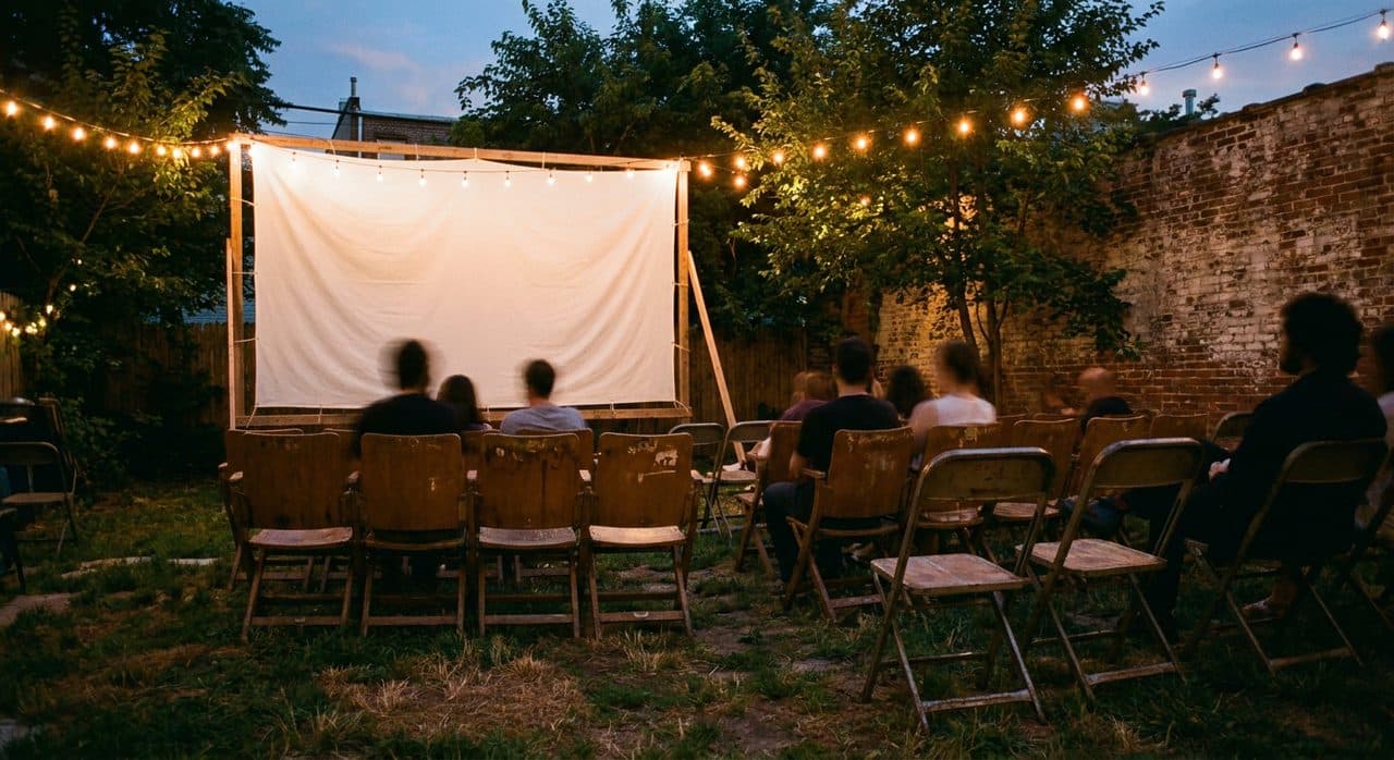 The Brooklyn Outdoor Cinema Club That Programs Films Nobody Else Shows This Summer — cover