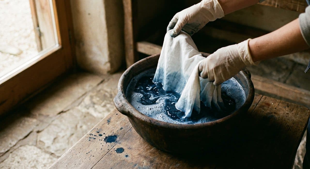 The Greenpoint Natural Dye Studio Where You Leave With Something You Actually Made — detail