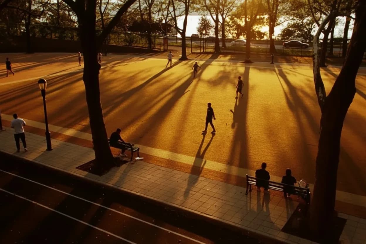 NYC experience scene for Baisley Pond Park Bridge Loop for a Quiet Queens Family Morning