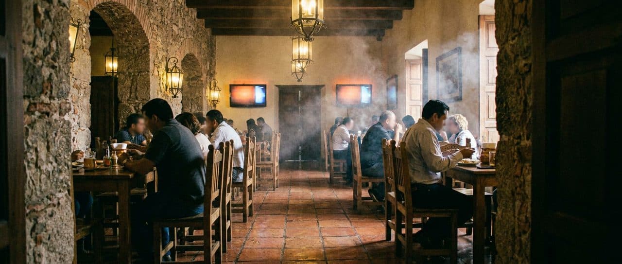 Barrio Antiguo Cantinas Where Cubs vs Rockies Plays Alongside World Cup Broadcasts - scene