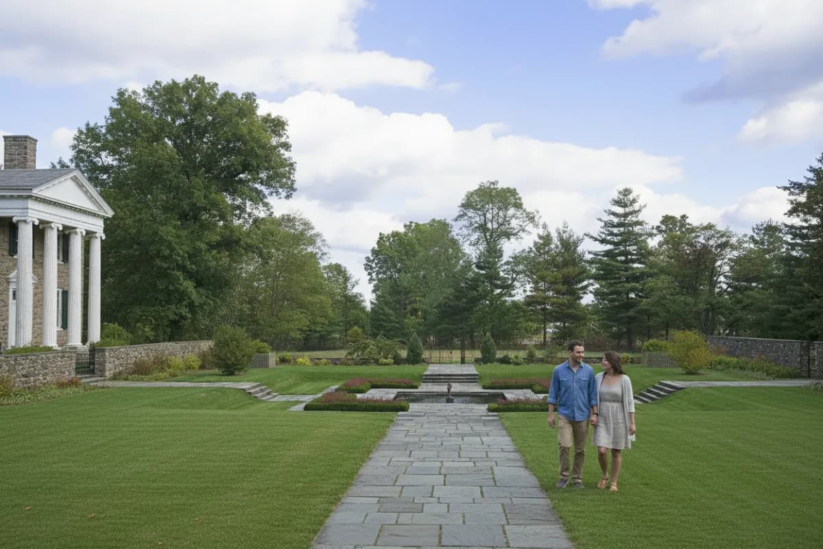 Cover scene for Bartow-Pell Mansion and Pelham Bay: A Weekend History Walk