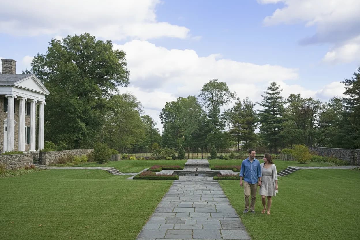 Cover scene for Bartow-Pell Mansion and Pelham Bay: A Weekend History Walk