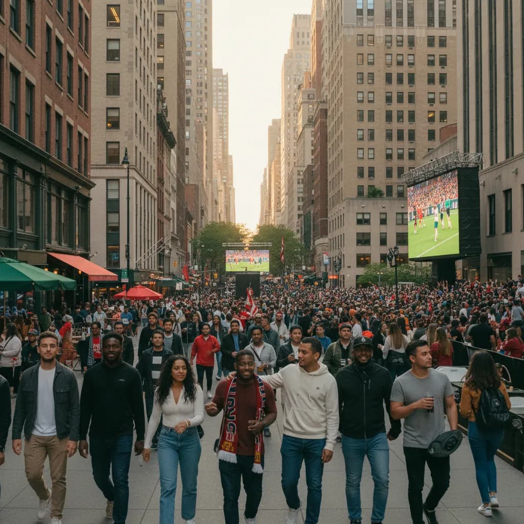 The World Cup Watch Party Trail: Battery Park to Rockefeller Center - cover image