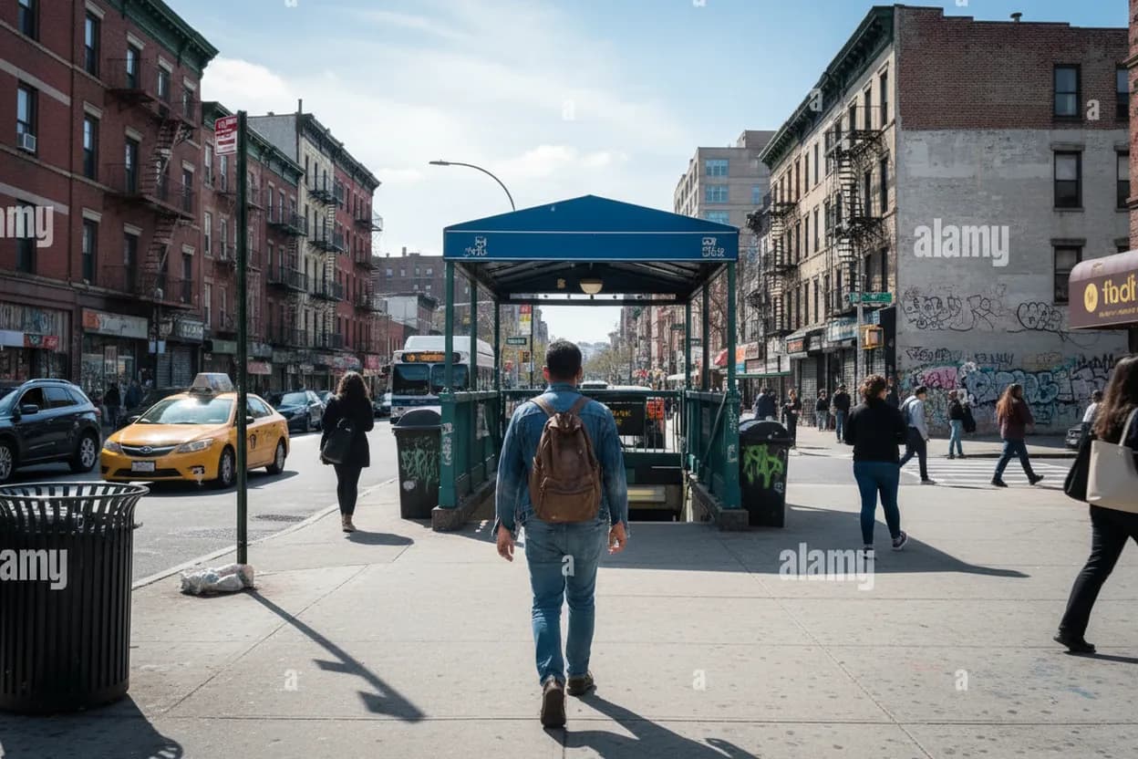 NYC experience scene for Bay Ridge Avenue Station Test: Step-Free School Commute With a Backup Bus