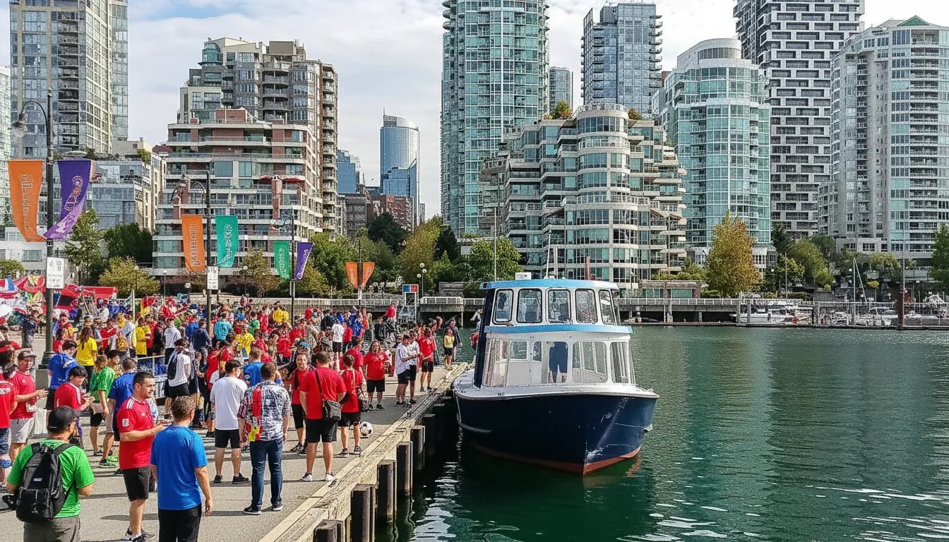BC Place Granville Island Plan route image