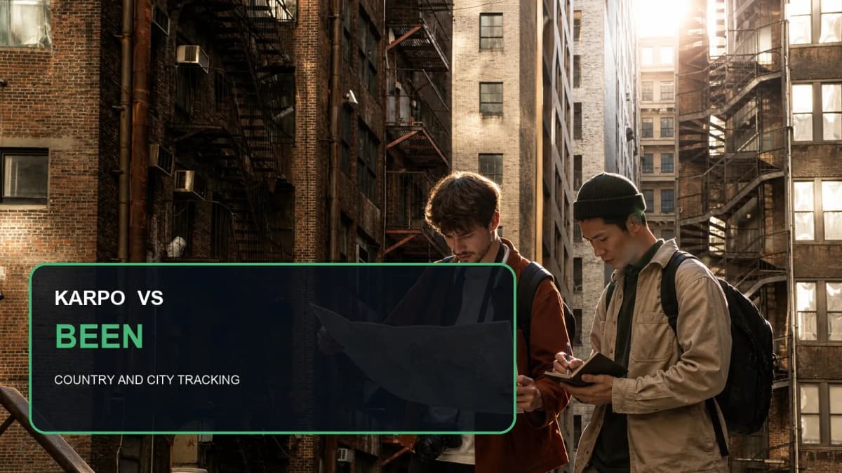 Karpo versus Been in a photorealistic editorial city comparison.