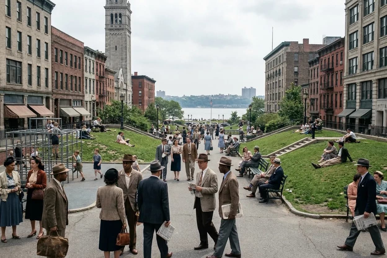 Cover scene for Bennett Park: The Highest Natural Point in Manhattan That Almost Nobody Marks