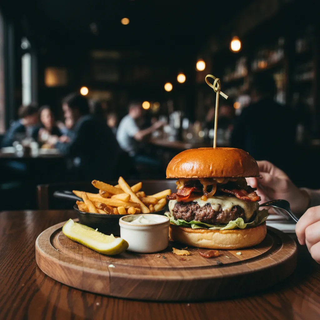 black label burger in NYC