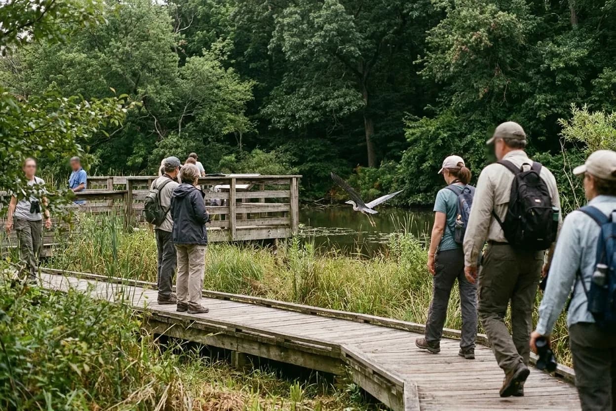 Cover scene for Blue Heron Park: Staten Island’s Wetland Refuge With Trails, Ponds, and Almost No Tourists