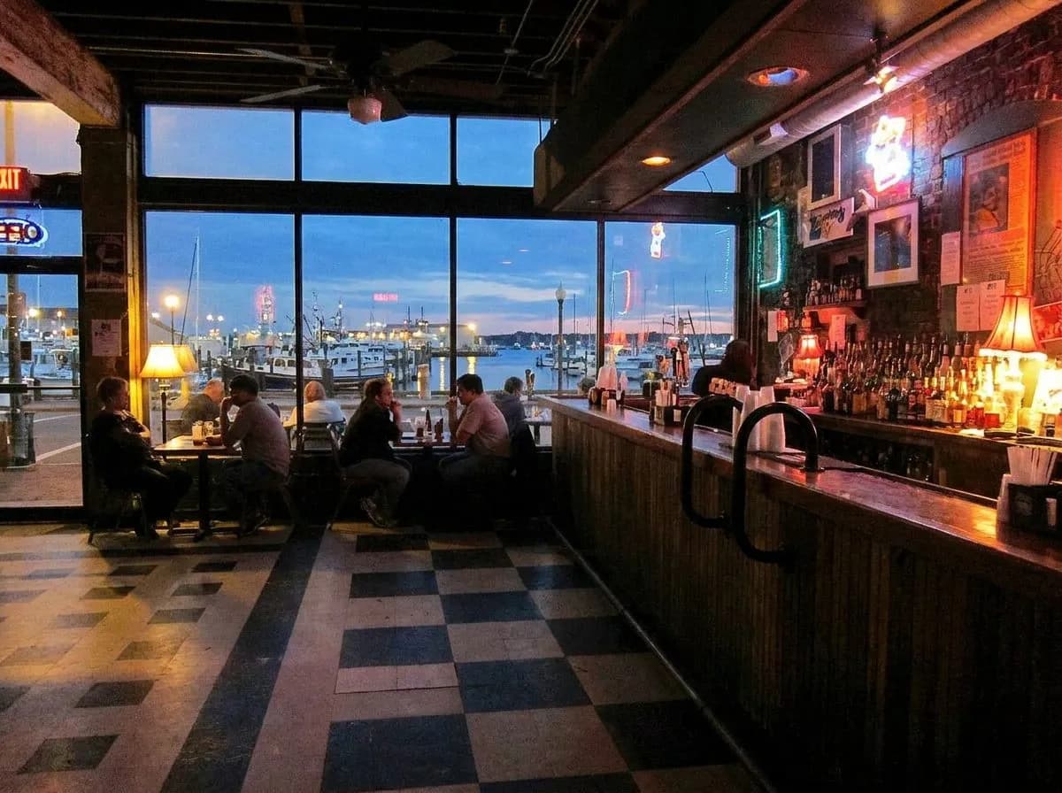 Blue Hour Cocktails Overlooking Battery Park