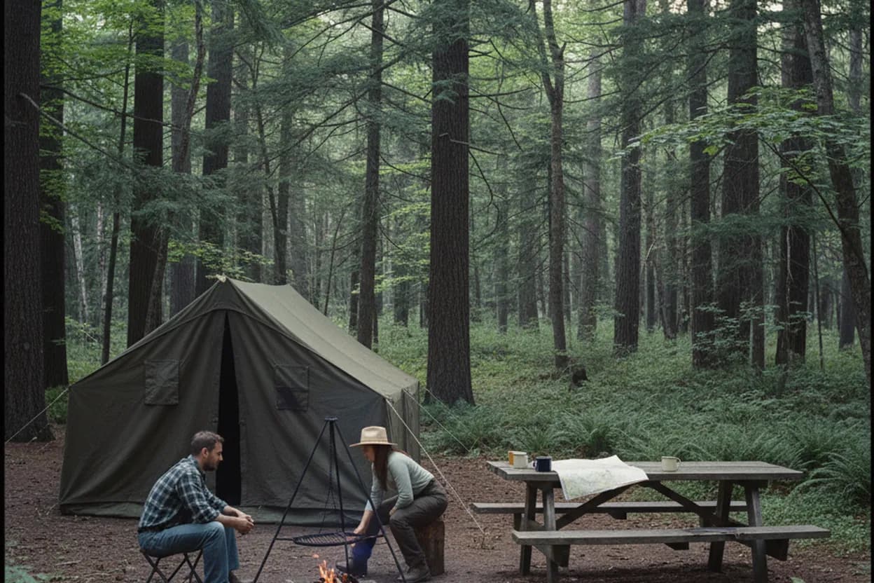 Cover scene for Boat-Access Lake Campsites Near NYC for a Quieter Summer Escape