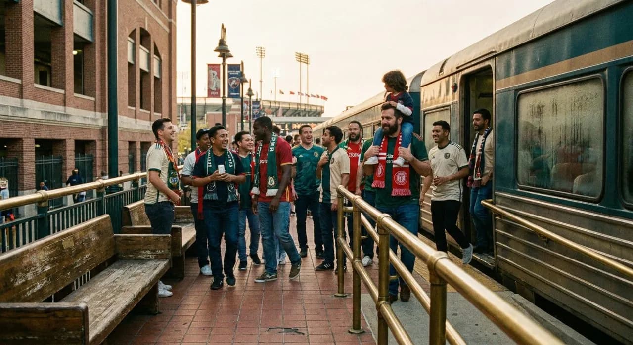 Gillette Stadium for the World Cup: The Foxborough Train-and-Shuttle