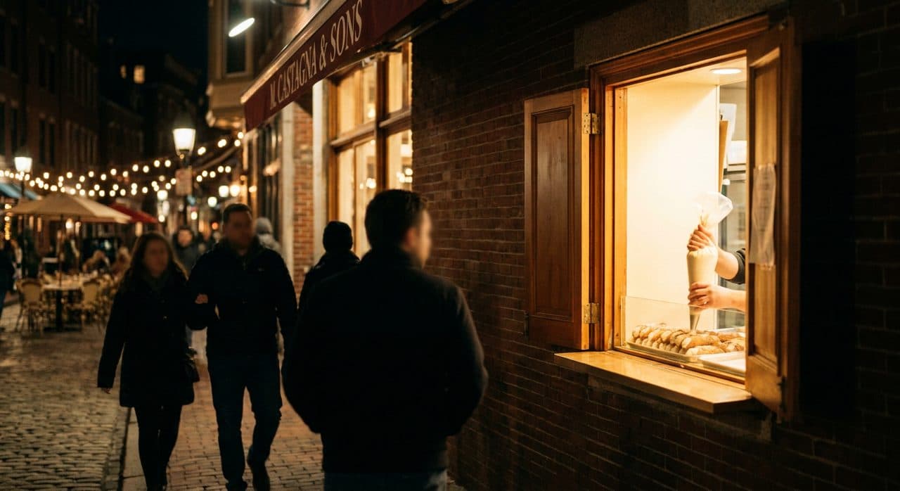 The North End Cannoli Window That Stays Open Past Midnight on Weekends - cover image
