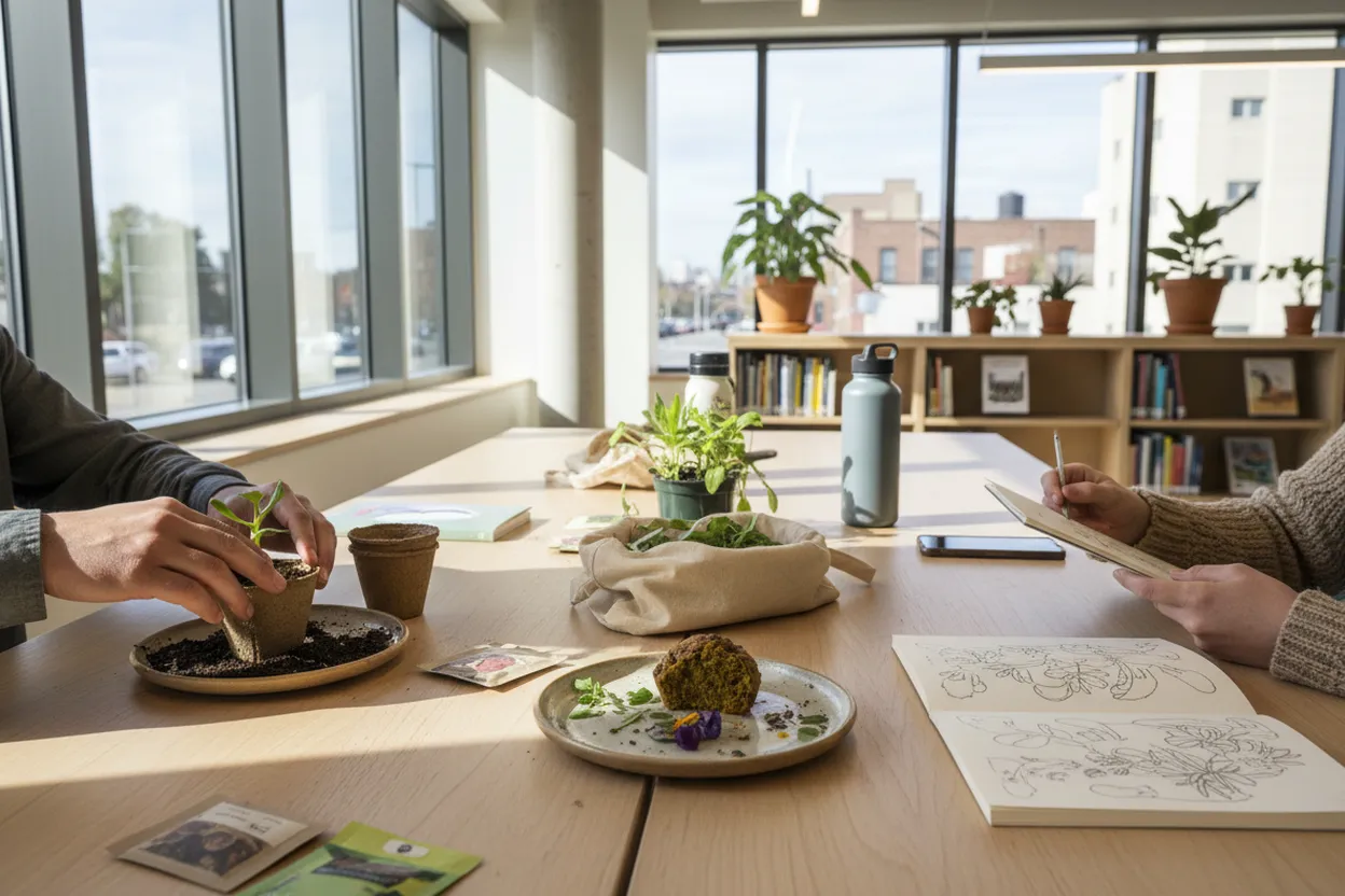 Editorial detail for BPL Greenpoint Library: A Climate-Friendly Study Reset for Anxious Teens