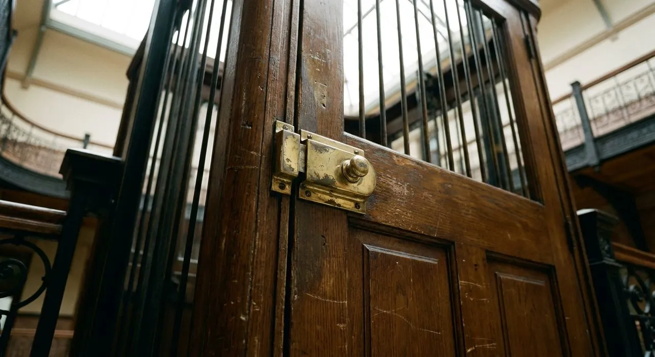 The Bradbury Building atrium — LA's free 1893 iron cathedral at 304 S Broadway
