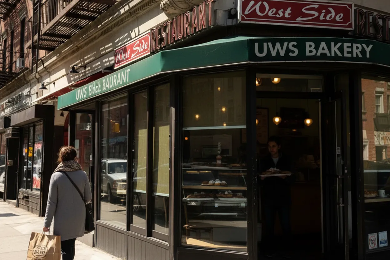 NYC experience scene for Breads Bakery UWS: Babka and Coffee Before a Central Park Bench Break
