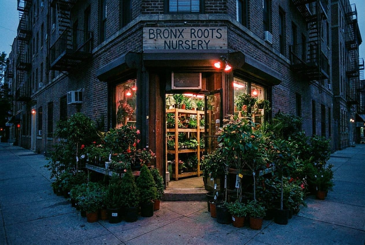 A Bronx Botanical Nursery on a Residential Block Where Plants Stack Outside Year-Round - cover