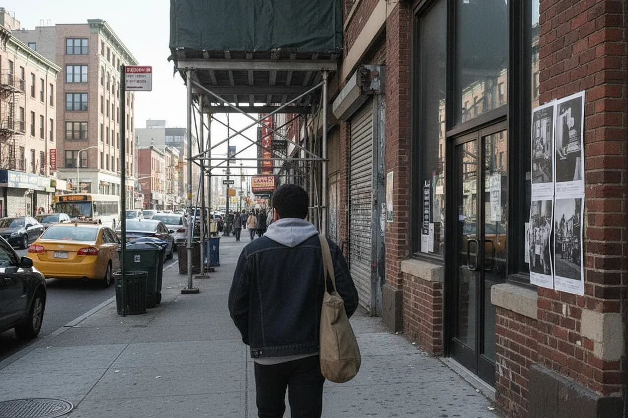 NYC experience scene for Bronx Documentary Center in Melrose for a Free Photo Stop Between Third Avenue Errands