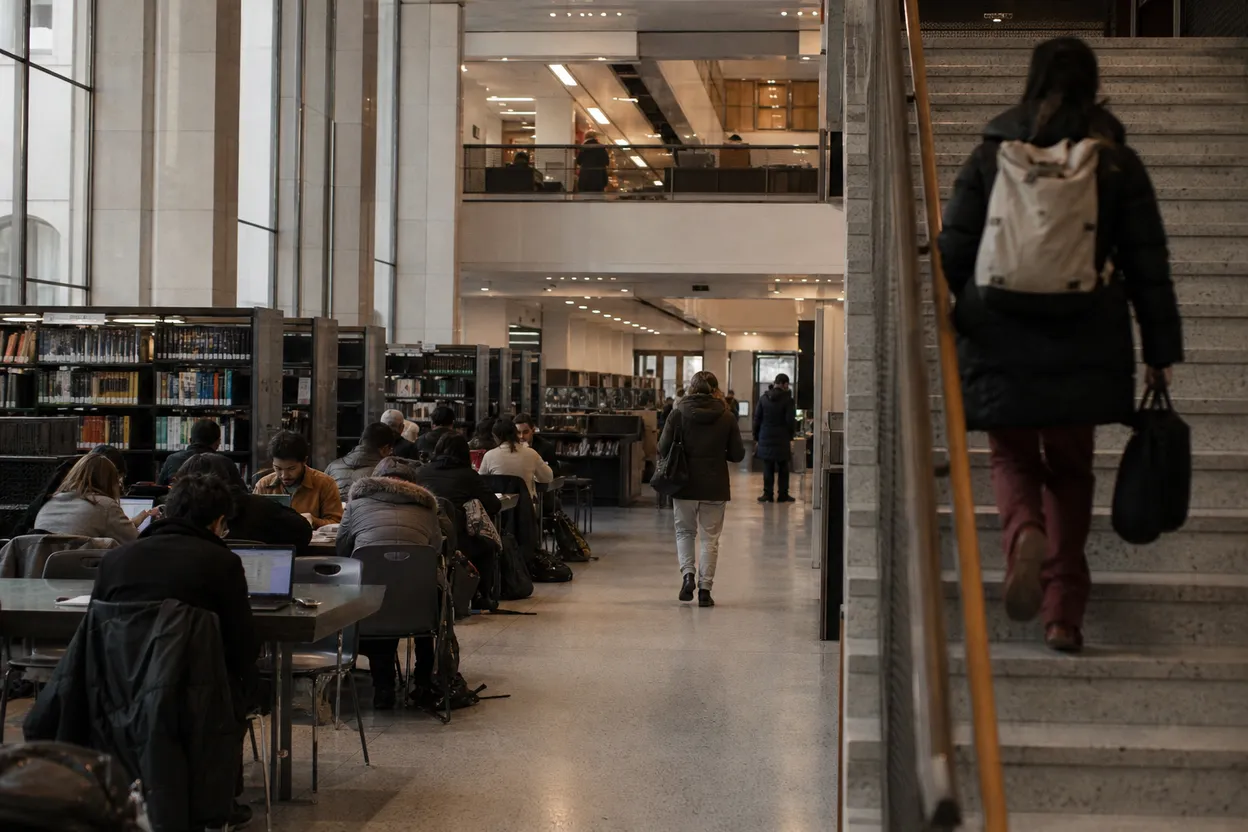 NYC experience scene for Bronx Library Center: A Quiet Homework Plan When Home Is Too Loud