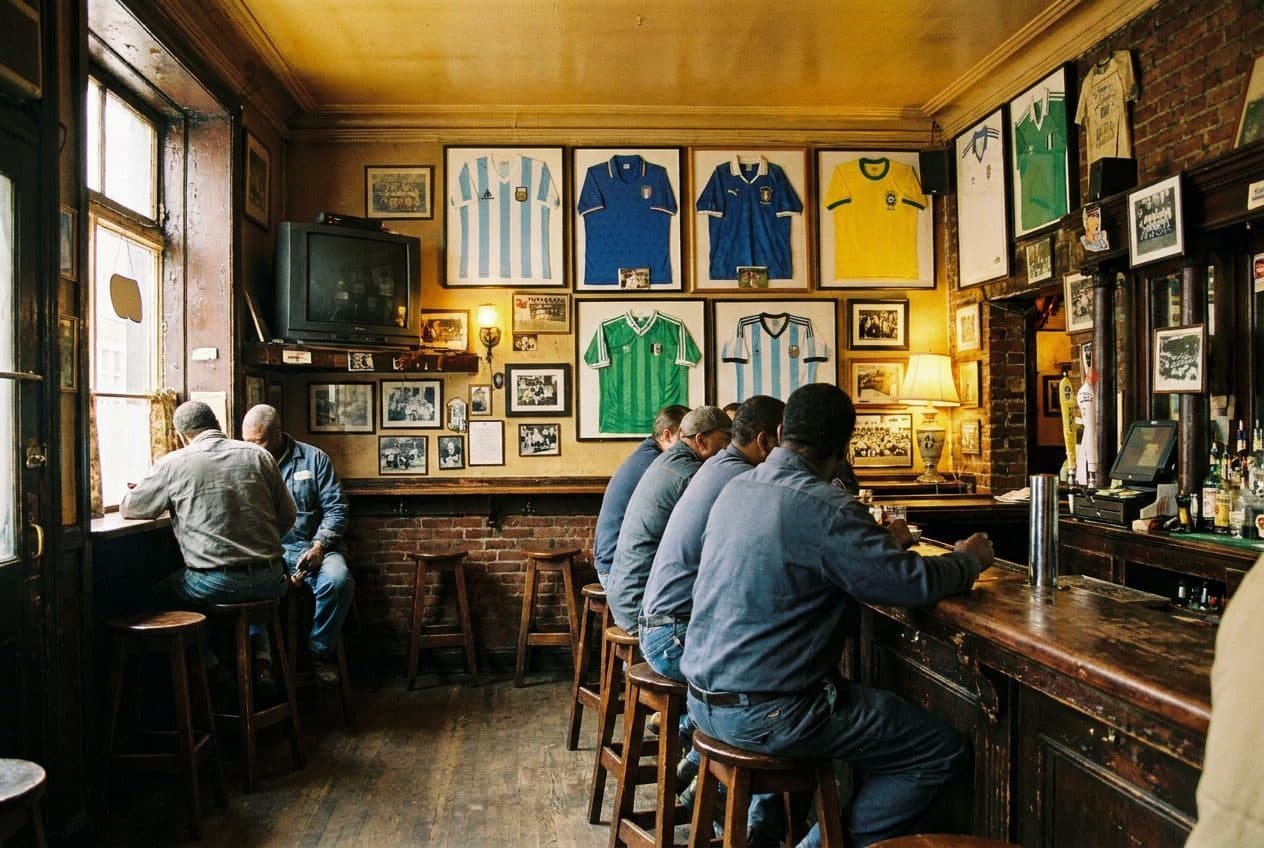 A Bronx Neighbourhood Bar on Match Day Where Regulars Watch Together - cover