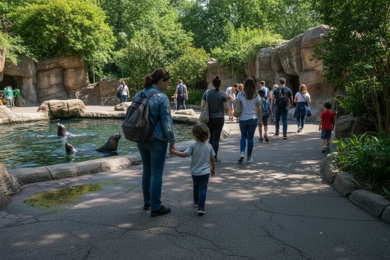 NYC experience scene for Bronx Zoo Free Wednesday: Can a Short Visit Work Without Museum Fatigue?