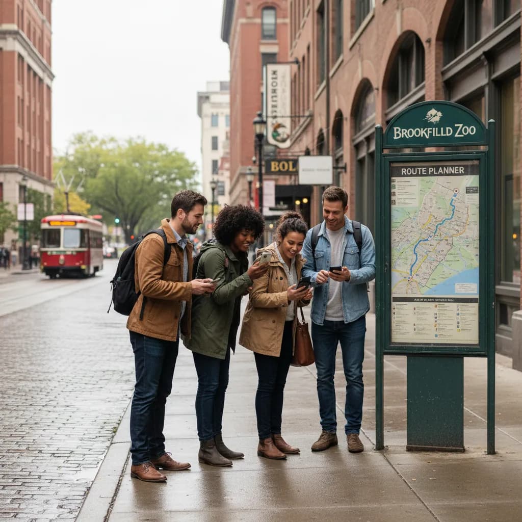 brookfield zoo planning detail for Chicago city guide