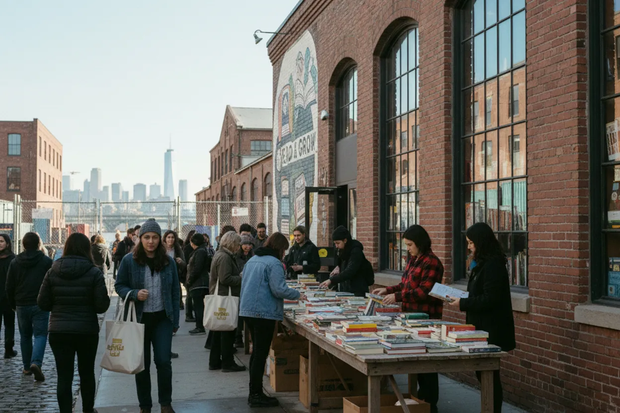 Cover scene for Brooklyn Book Bodega Open Hours: Free Kids' Books Before Reading Lists Hit