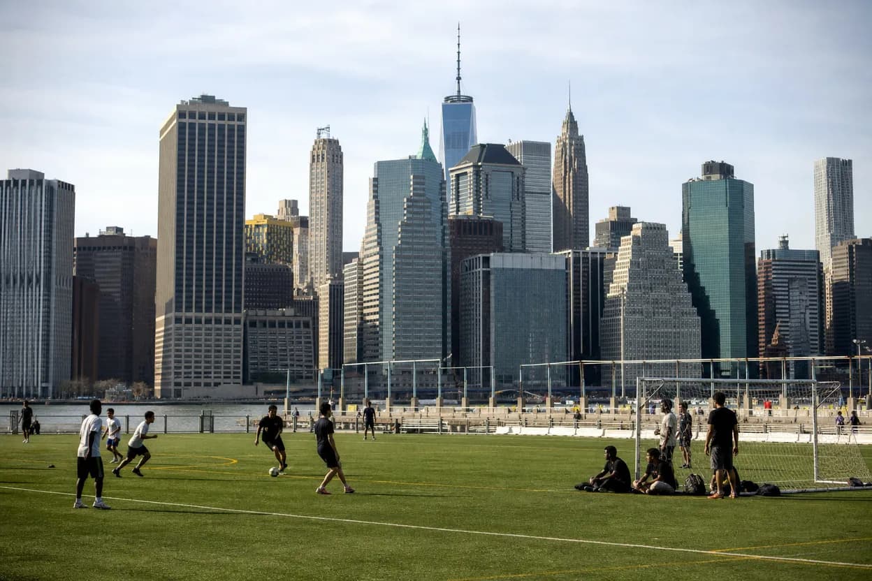 Cover scene for Pier 5 Youth Soccer: When Families Can Join Brooklyn's Waterfront Fields