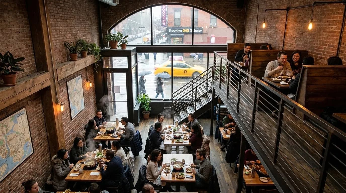 Cover scene for Brooklyn Hotpot Spots With Serious Broth and Quiet Booths