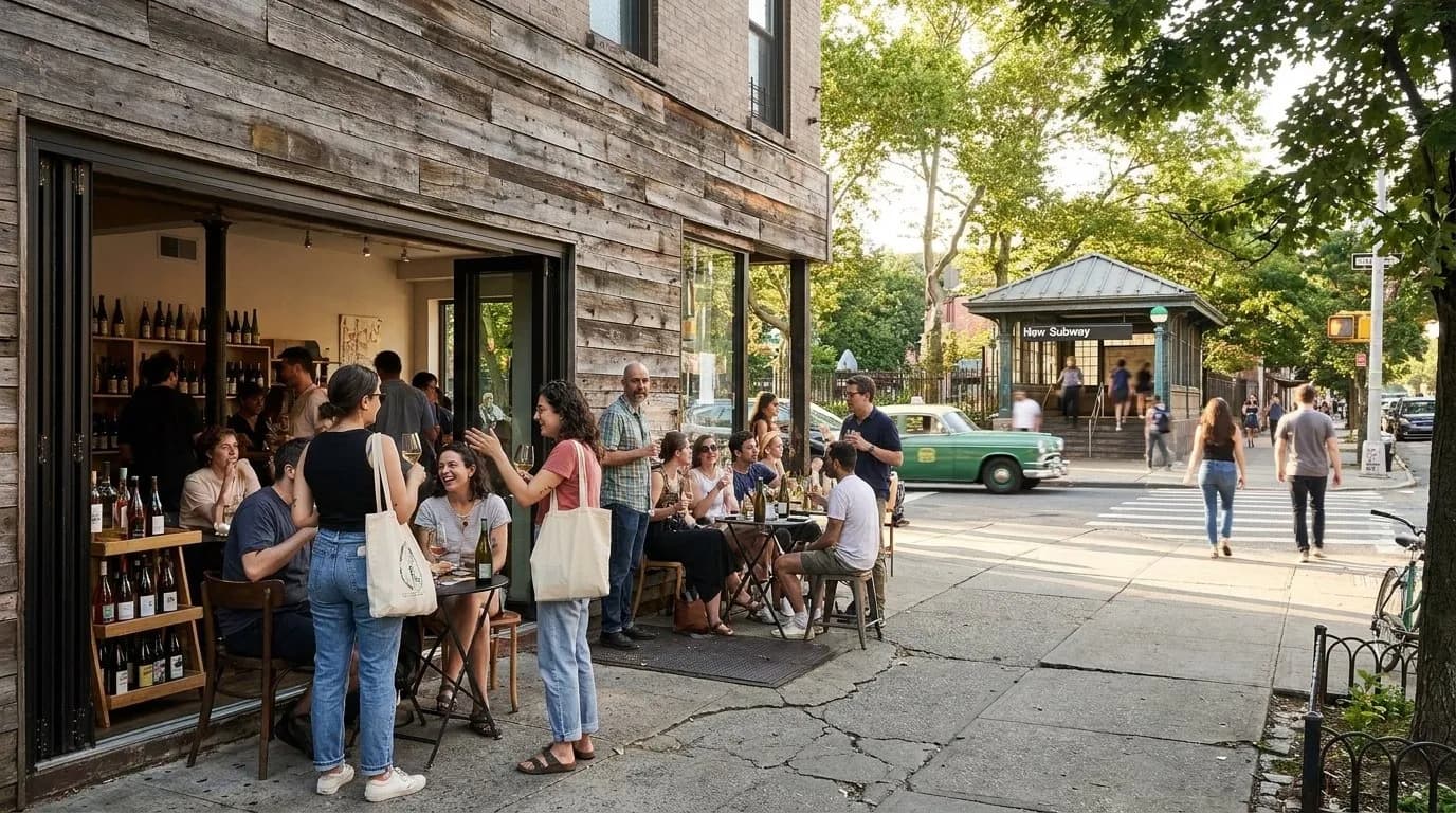 Cover scene for Brooklyn Natural Wine Flights for Curious Beginners, Not Experts