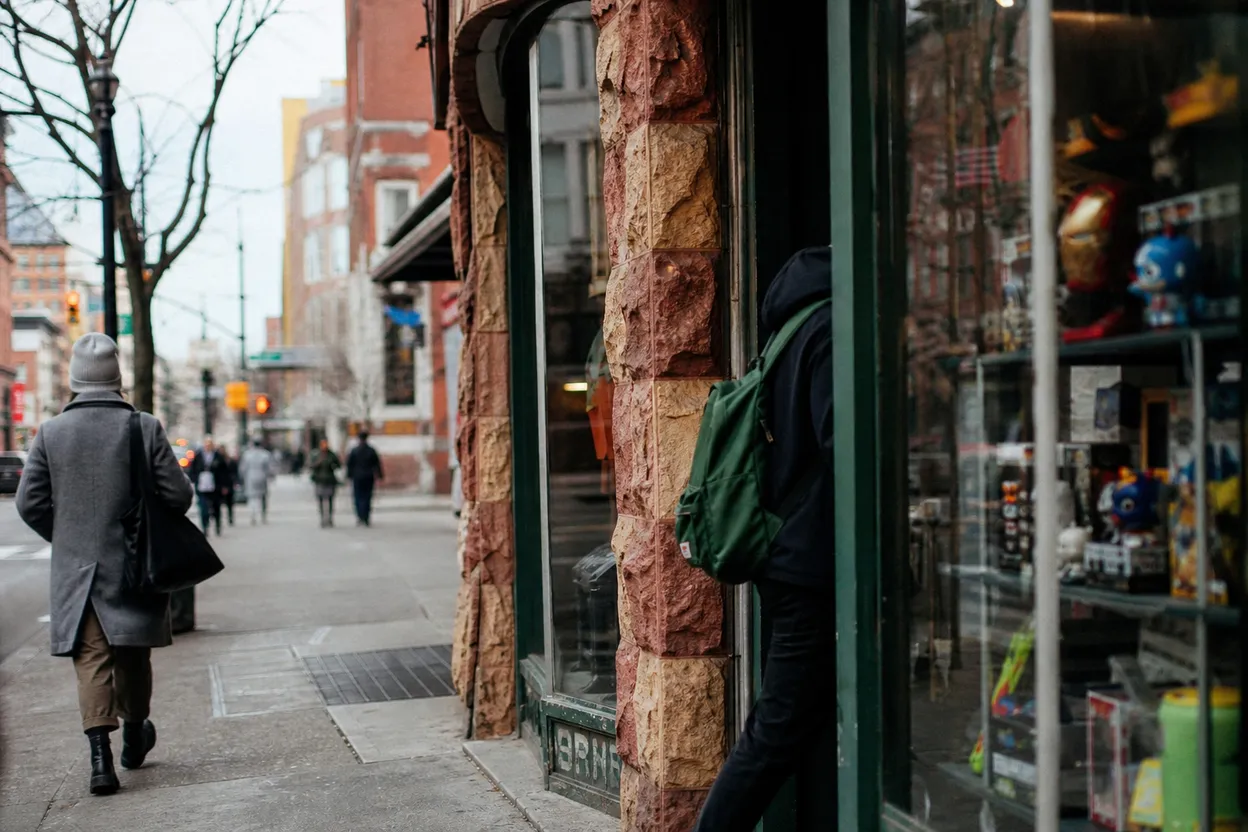 NYC experience scene for Brooklyn Superhero Supply Co.: A Creative Back-to-School Stop for Reluctant Writers