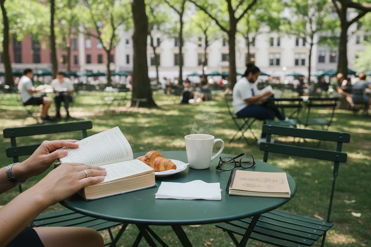 Editorial detail for Bryant Park Reading Room After Work: A Free Weeknight Reset