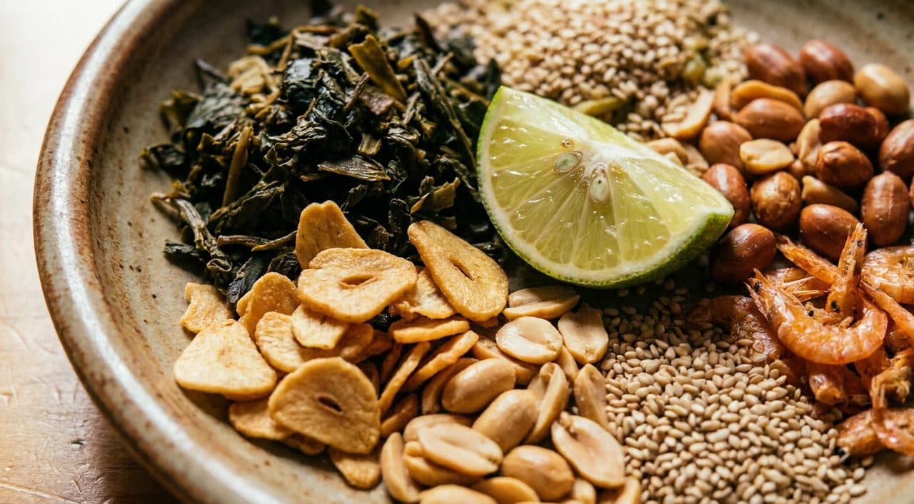 A Burmese Restaurant in Elmhurst Where Tea Leaf Salad Anchors Every Table - scene