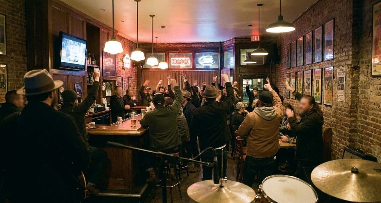 Bushwick Music Bars Where the Haim Sisters Crowd Also Roars for World Cup Matches - scene
