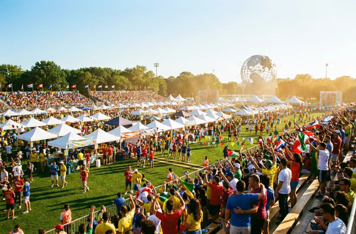 New York's Official Fan Zone Becomes a Daylong Passport Fair Between Matches - World Cup 2026