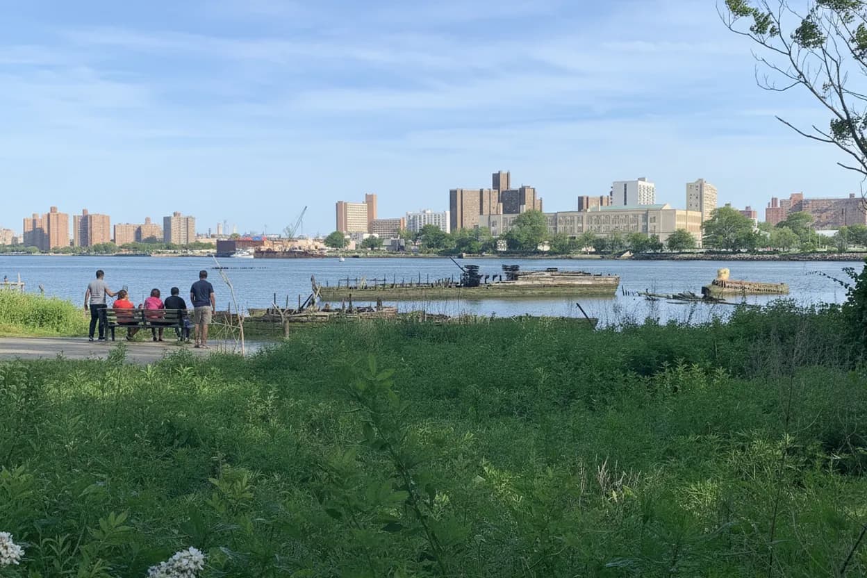 Cover scene for Calvert Vaux Park Shoreline Test for a Breezy Brooklyn Stroller Walk