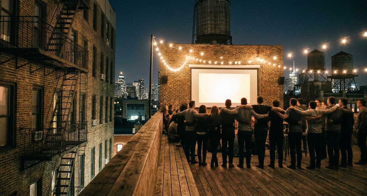 Can the USWNT Crowd Pack a Lower East Side Rooftop Tonight? - scene
