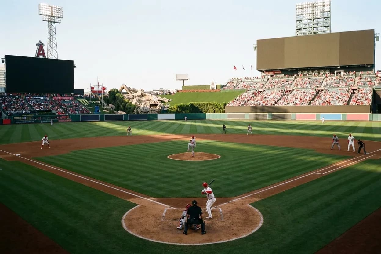 Cover scene for Cardinals vs Angels: Pitching, Hitting, and Game Strategy