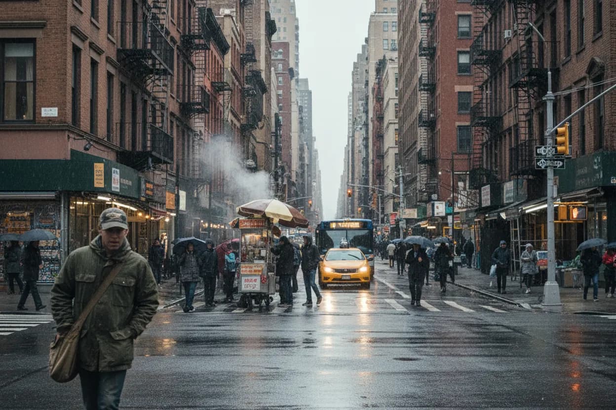 Cover scene for A Car-Free Bastille Day Route Through NYC's French Neighborhood Events