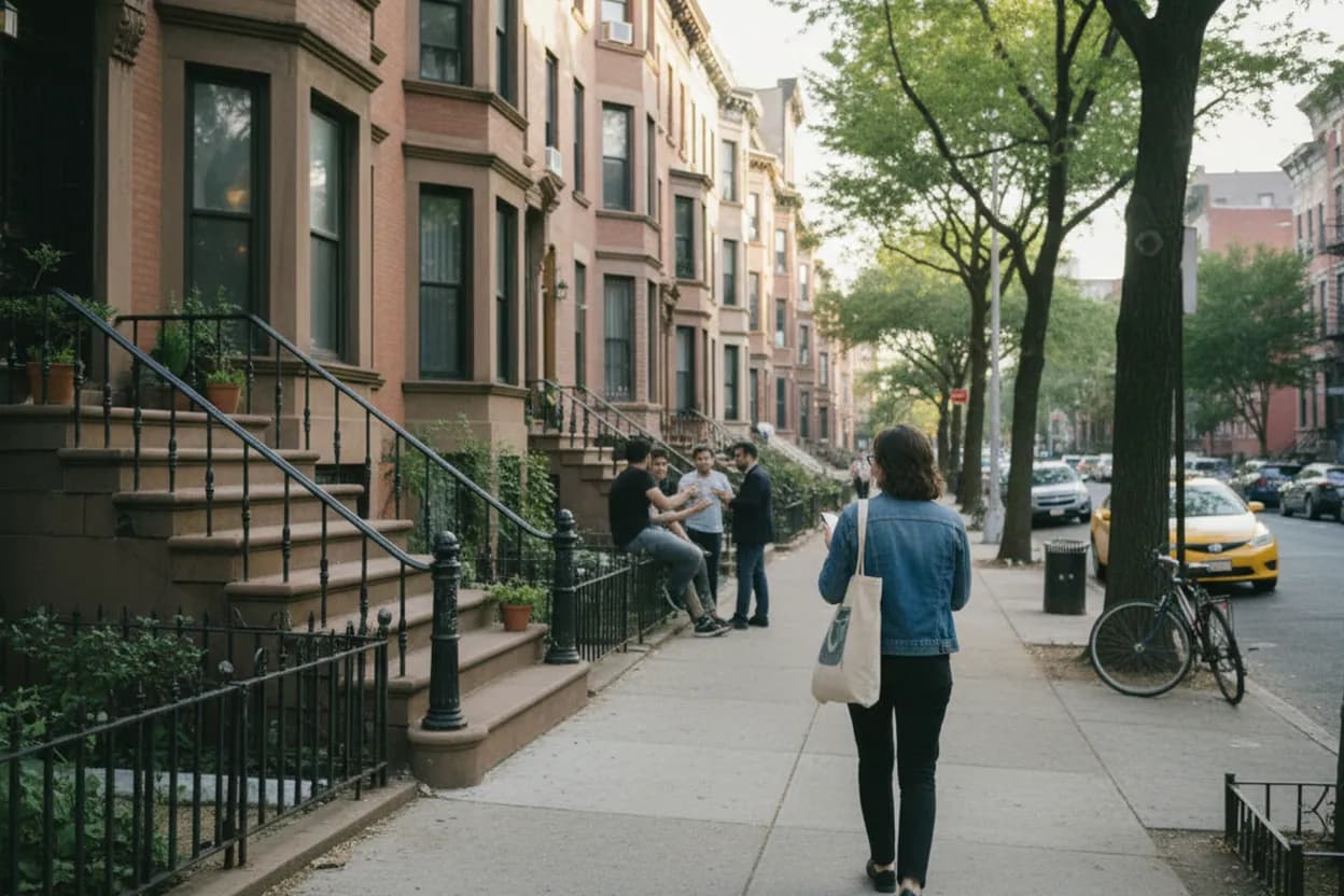 NYC experience scene for A Car-Free Bastille Day Route Through NYC's French Neighborhood Events