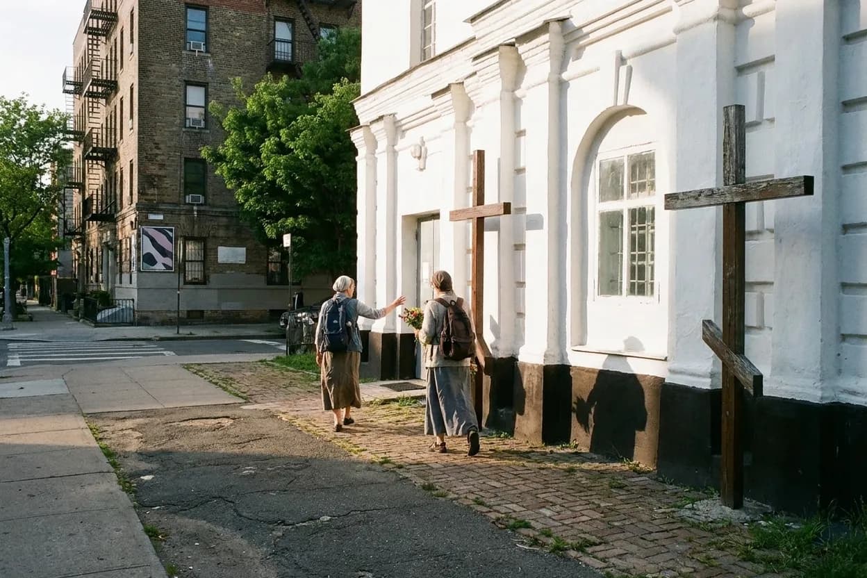 NYC experience scene for Chapel of the Intercession: The Gothic Uptown Church Most Riverside Walkers Miss