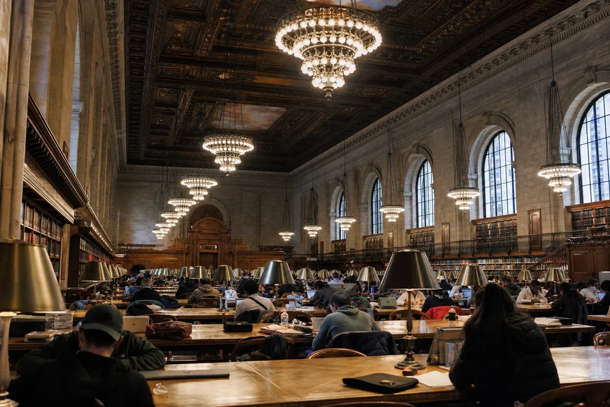 Cover scene for ChatGPT Homework Boundaries: A NYC Library Plan for Focused Students