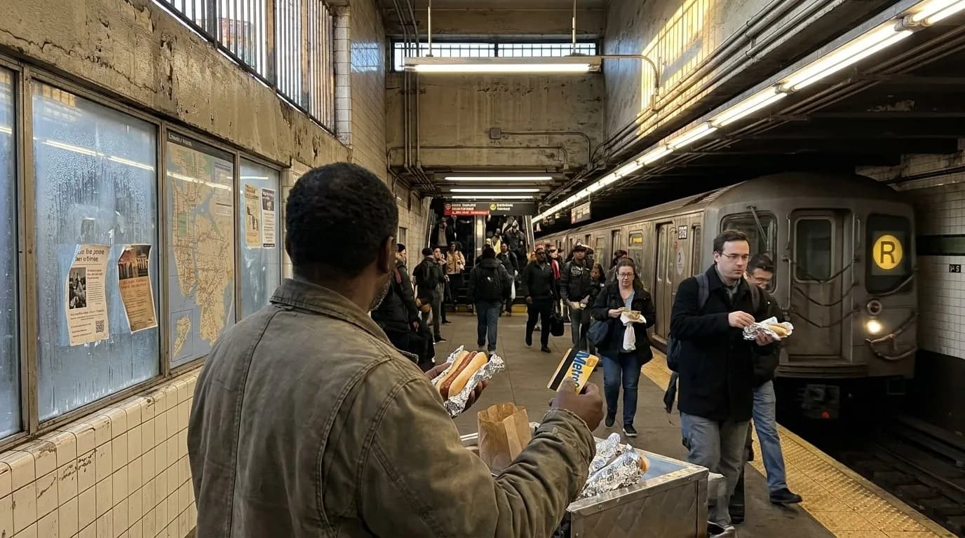 NYC experience scene for Cheap NYC Hot Dogs That Still Feel Like Dinner