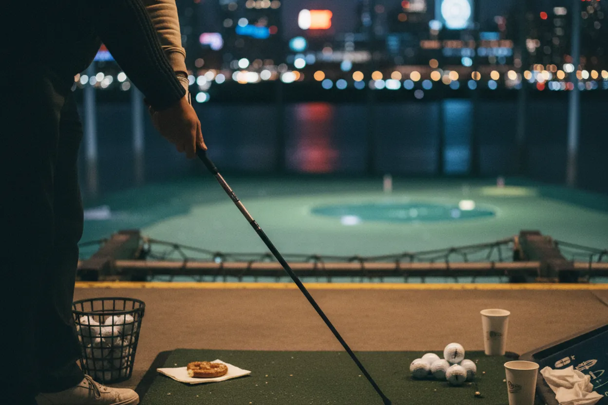 Editorial detail for Chelsea Piers Golf: A Beginner-Friendly Driving Range Night in Manhattan